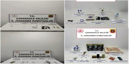 Çanakkale’de uyuşturucu operasyonlarında 11 şüpheli gözaltına alındı