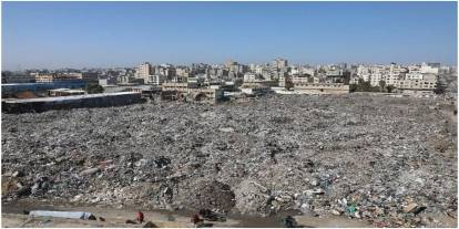 Gazze Belediyesi: Katı atık toplama ve kaldırmada ciddi bir krizle karşı karşıyayız