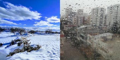 Mersin’de yağışlı hava etkili oluyor