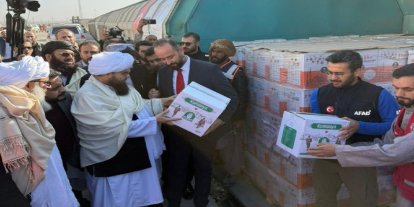 “24. İyilik Treni” Afganistan’a ulaştı