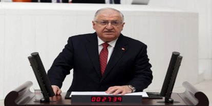 Bakan Güler, TBMM Genel Kurulu'nda Bakanlığının 2026 yılı bütçesini sundu