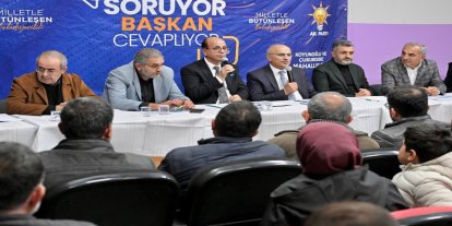 Yeşilyurt Belediye Başkanı Geçit: Sorunlardan kaçmadan, çözüm odaklı bir yaklaşımla çalışıyoruz