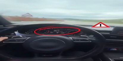 Sosyal medyada hız ihlalini kaydedip paylaşan sürücüye ceza