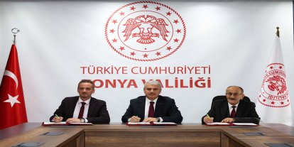 Beyşehir’e yeni halk kütüphanesi için protokol imzalandı