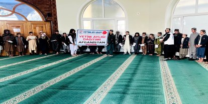 Yetimler Vakfı'ndan Afganistan'da ihtiyaç sahibi ailelere yetim aylığı desteği