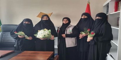 Umut Kervanı Kadın Komisyonu’ndan HÜDA PAR Van Kadın Kolları'na "Hayırlı olsun" ziyareti