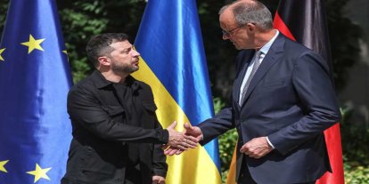 Ukrayna Devlet Başkanı Zelenskiy, Almanya’da