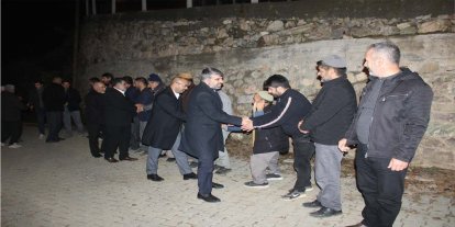 HÜDA PAR Milletvekili Dinç, Elazığ'da köy halkını ziyaret etti
