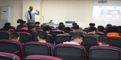 Öğrenci Yurdu'nda bağımlılıkla mücadele eğitimi