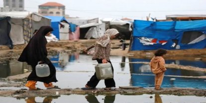 HAMAS: Yeni soğuk hava dalgası Gazze'de felaketi derinleştiriyor