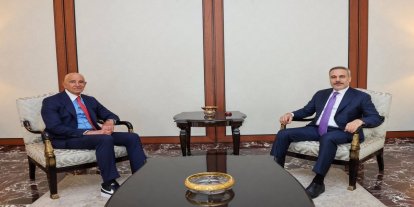 Bakan Fidan, ABD Büyükelçisi Barrack ile görüştü