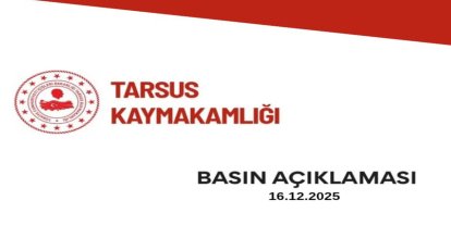 Tarsus’ta 10 öğrencinin rahatsızlanmasıyla ilgili kaymakamlıktan yazılı açıklama