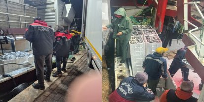 İzmir’de su ürünlerine yönelik denetimlerde 516 kilogram balığa el konuldu