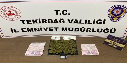 Tekirdağ’da narkotik operasyonlarında 178 kişi hakkında işlem yapıldı