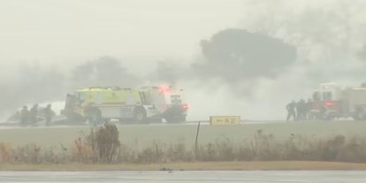 ABD’de özel bir jet piste çakıldı: 5 ölü