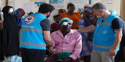 Yetimler Vakfı'ndan Kenya'da katarakt ameliyatı çalışması