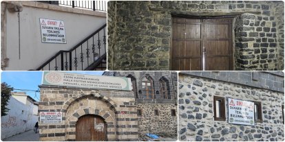 Cizre Dengbej evindeki duvarlarda bulunan çatlaklar tehlike saçıyor