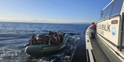 İzmir açıklarında düzensiz göçmen hareketliliği