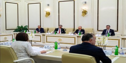 Cumhurbaşkanı Yardımcısı Cevdet Yılmaz Azerbaycan’da