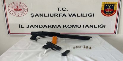 Şanlıurfa’da ruhsatsız silah denetimi: 4 kişi hakkında işlem başlatıldı