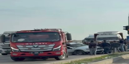 D400 kara yolunda trafik kazası: Bir yaralı