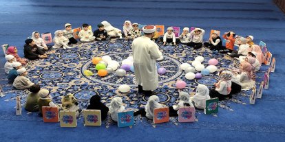 Miniklerden camide anlamlı buluşma