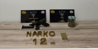 Bingöl’de 1 tabanca ve çok sayıda fişek ele geçirildi