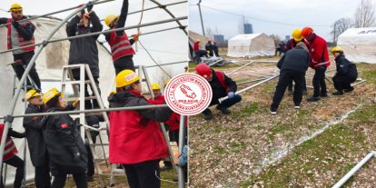 Bursa MEB AKUB ekibi, acil barınmada ağır seviye akreditasyon alan ilk birim oldu