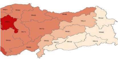 TÜİK, Türkiye’nin gelir haritasını paylaştı