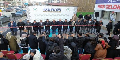 Yeşilyurt'ta ilk taziye evi hizmete girdi