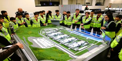 Öğrenciler Akkuyu santralini ziyaret etti