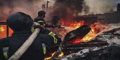 Kiev dahil birçok bölgeye Rusya tarafından füze ve insansız hava aracı saldırıları