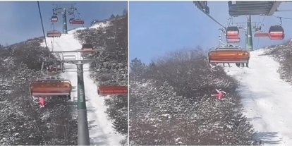 Japonya'da kayak merkezinde telesiyej kazası