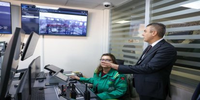 Vali Atilla Toros, Mersin Uluslararası Limanı’nda incelemelerde bulundu