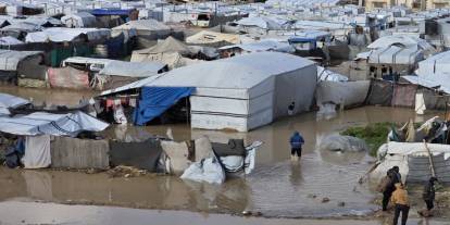 Soğuk ve yağmur Gazze'de felaketi büyütüyor