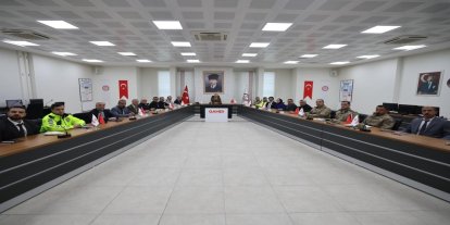 Siirt’te karla mücadele koordinasyon toplantısı yapıldı