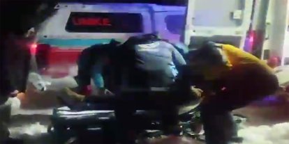 Batman'da karda mahsur kalan yaralı vatandaş kurtarıldı