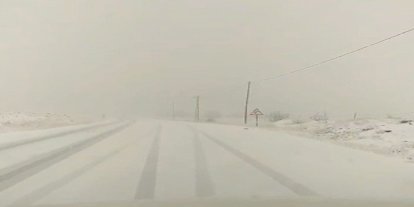 Elazığ için kuvvetli kar yağışı uyarısı