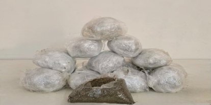 Diyarbakır'da 23 kilogram esrar ele geçirildi