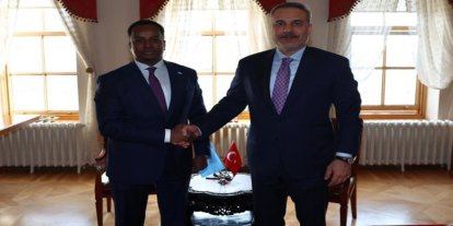 Bakan Fidan, Somalili mevkidaşı Abdüsselam Abdi Ali ile görüştü