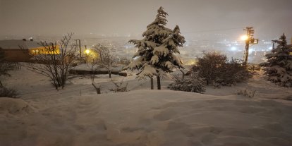 Malatya'da kar kalınlığı 40 santimetreyi buldu