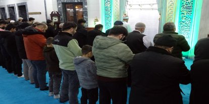 Ağrı Merkez Camiinde sabah namazı buluşması gerçekleştirildi