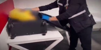 Mersin'de Çukurova Havalimanı'nda 4,5 kilo esrar ele geçirildi