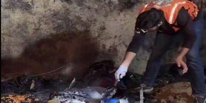 Gazze'de çadır yangını: Anne ve çocuğu şehit oldu