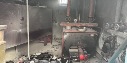 Batman'da camide elektrik pano yangını paniğe neden oldu