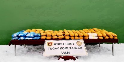 Van hudut hattında uyuşturucu ele geçirildi