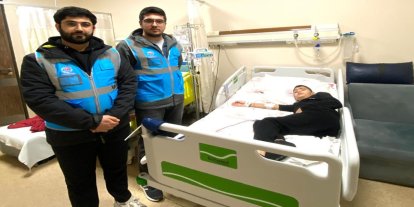 Yetimler Vakfı’ndan Muhammed Eyüp Ari’ye destek ziyareti