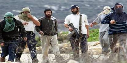 Yahudi Çeteler Ramallah'ın kuzeyinde bir evi bastı