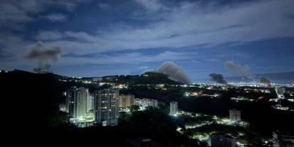 Venezuela'nın başkentine hava saldırısı: Karakas'ta patlama sesleri