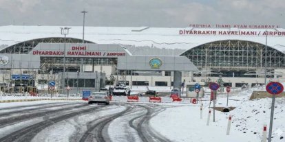 Diyarbakır Havalimanı'nda "kar temizliği" tartışması: Valilik, belediyeyi yalanladı